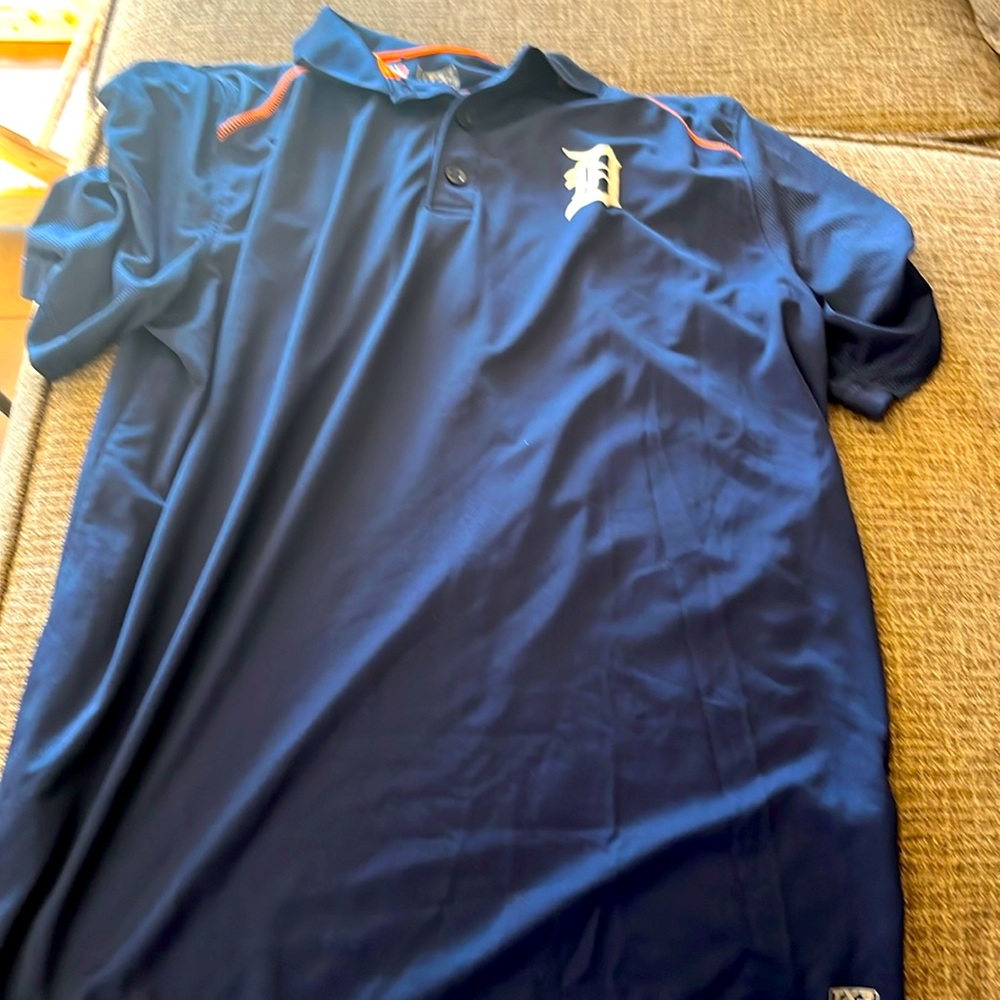 DETROIT TIGERS LARGE POLO MLB